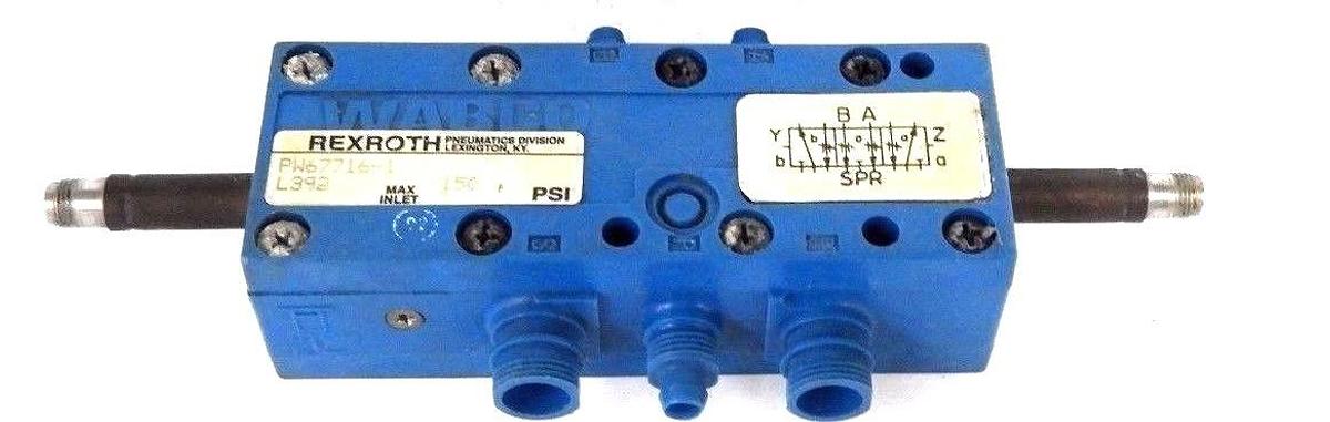 Used WABCO REXROTH PW67716-1 VALVES 150 PSI, PW677161