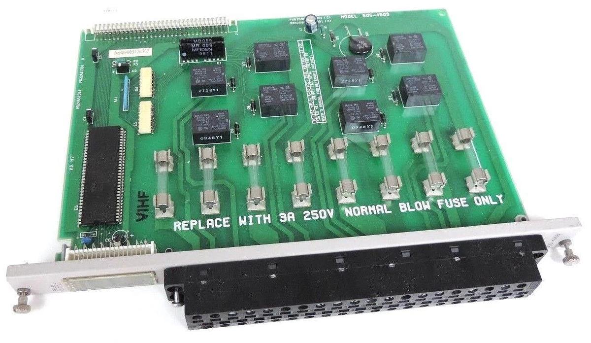 Used SIEMENS TEXAS INSTRUMENTS 505-4908 MODULE RELAY OUTPUT 20-250VAC 24VDC 5054908