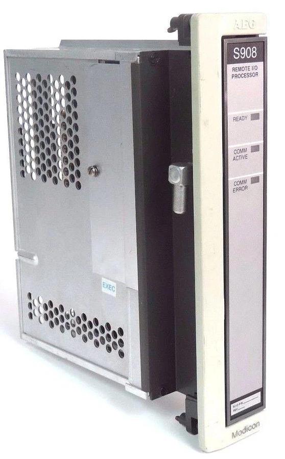 Used MODICON AS-9385-001 REMOTE I/O PROCESSOR AS9385001, AS-S908-110