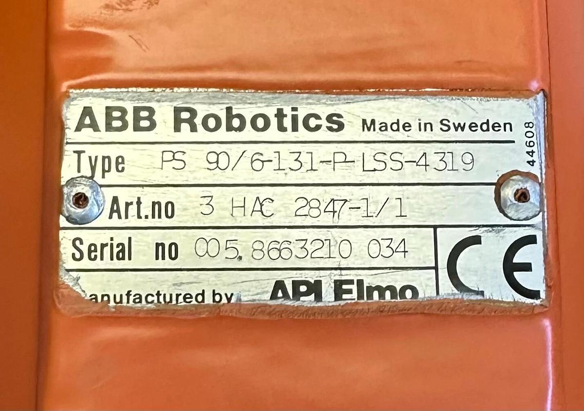 Refurbished REPAIRED ABB / API ELMO 3HAC2847-1/1 / PS90/6-131-P-LSS-4319 ROBOT SERVO MOTOR