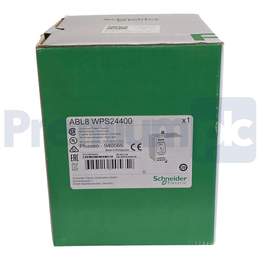 Used Schneider Electric ABL8WPS24400 Phaseo Universal Power Supply 3Ph 24V 960W NSMP