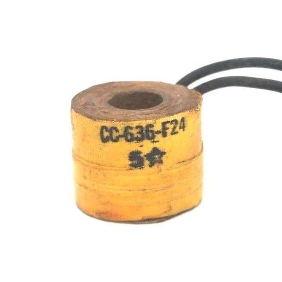 Used PARKER SKINNER CC-636-F24 COIL 708-832 OHMS, CC636F24 (IN BOX)