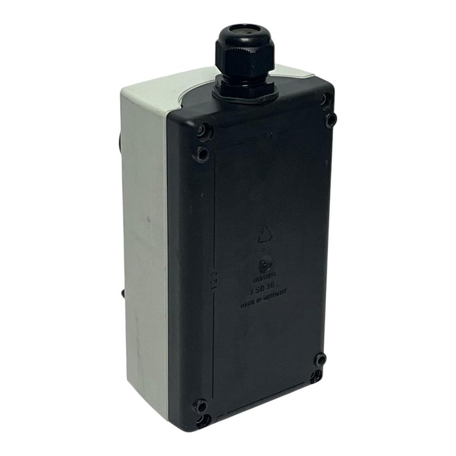 Used Siemens SIRIUS 3SF5813-0AZ AS-Interface 3-Button Control Station Enclosure AS-i