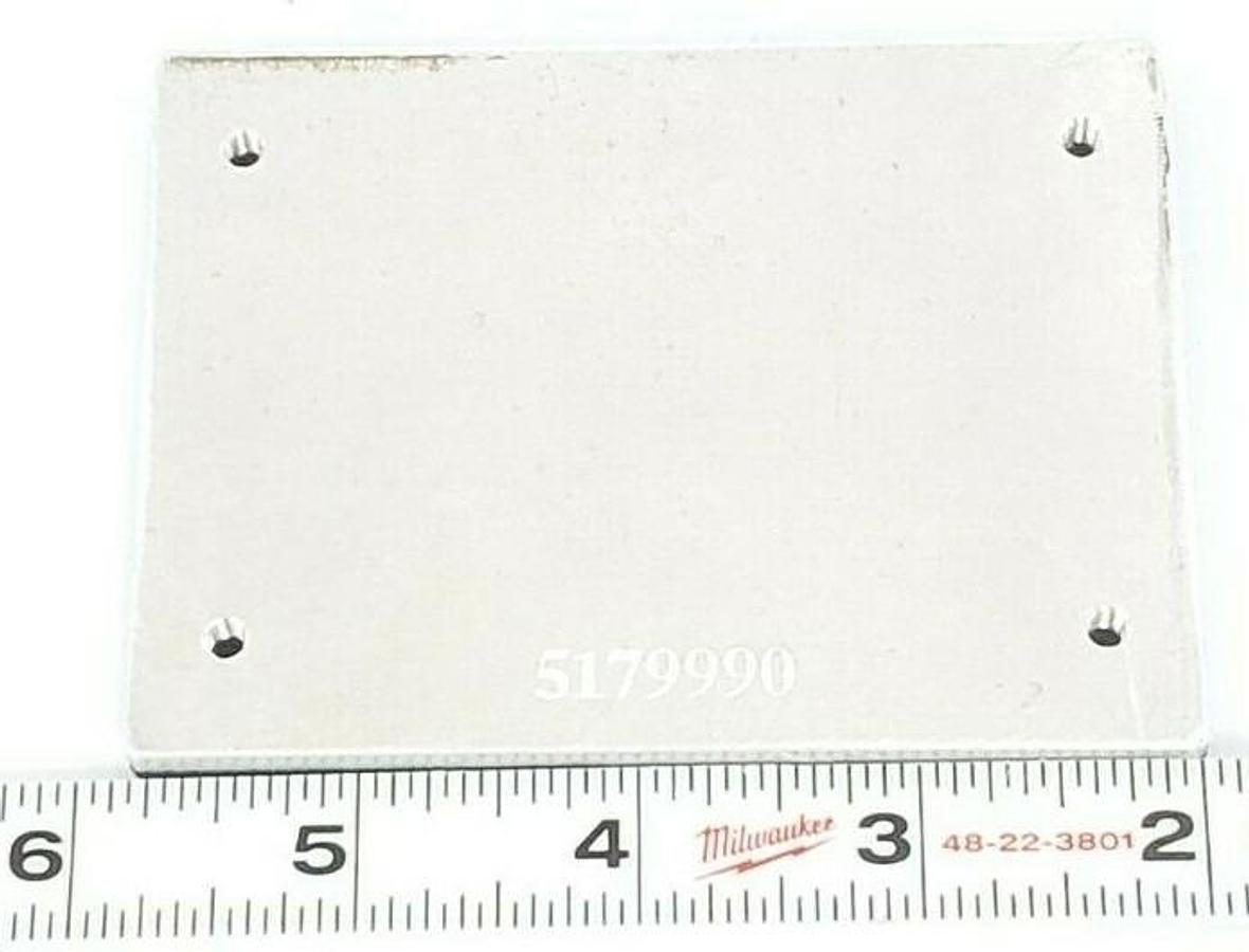 Used LOT OF 2 NEW REIS GMBH AND CO KG 5179990 RUBBER JAWS X.5X72.5X97.5