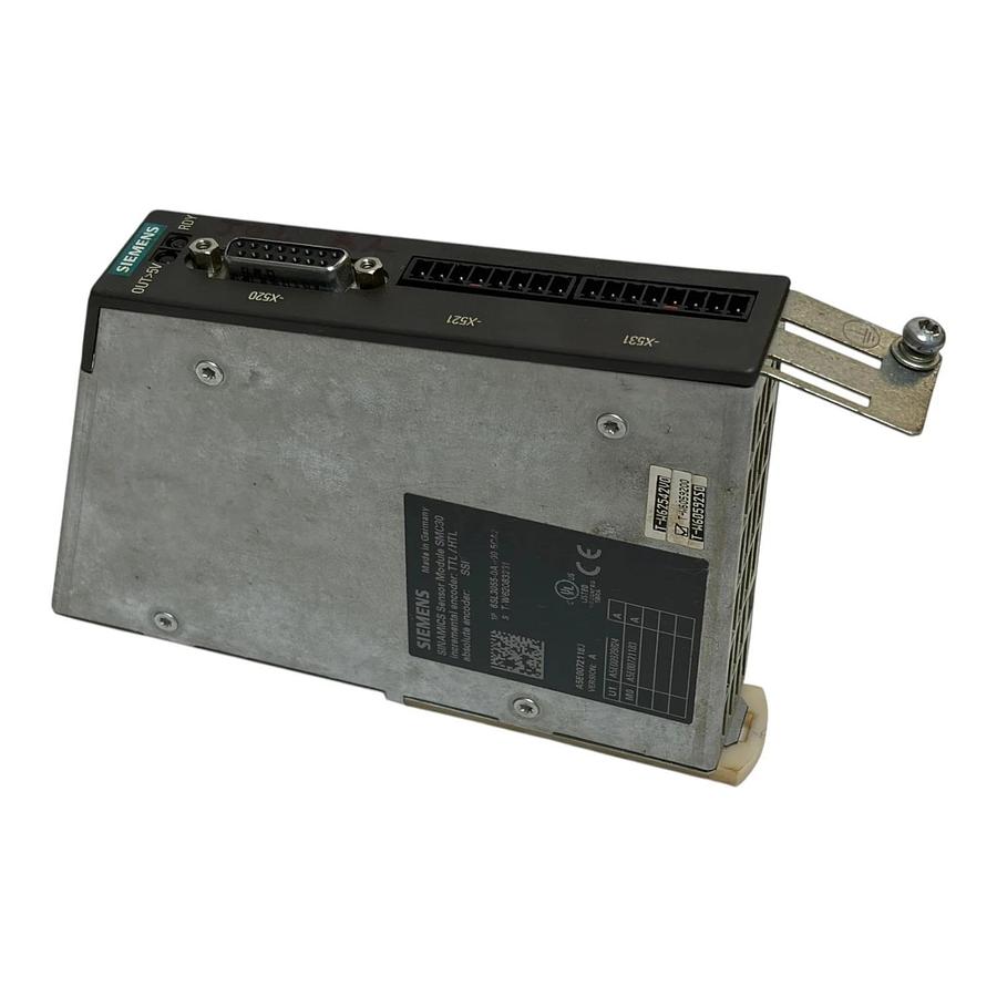 Used Siemens SINAMICS SMC30 Sensor Module 6SL3055-0AA00-5CA2 Version A w/ Box Kit