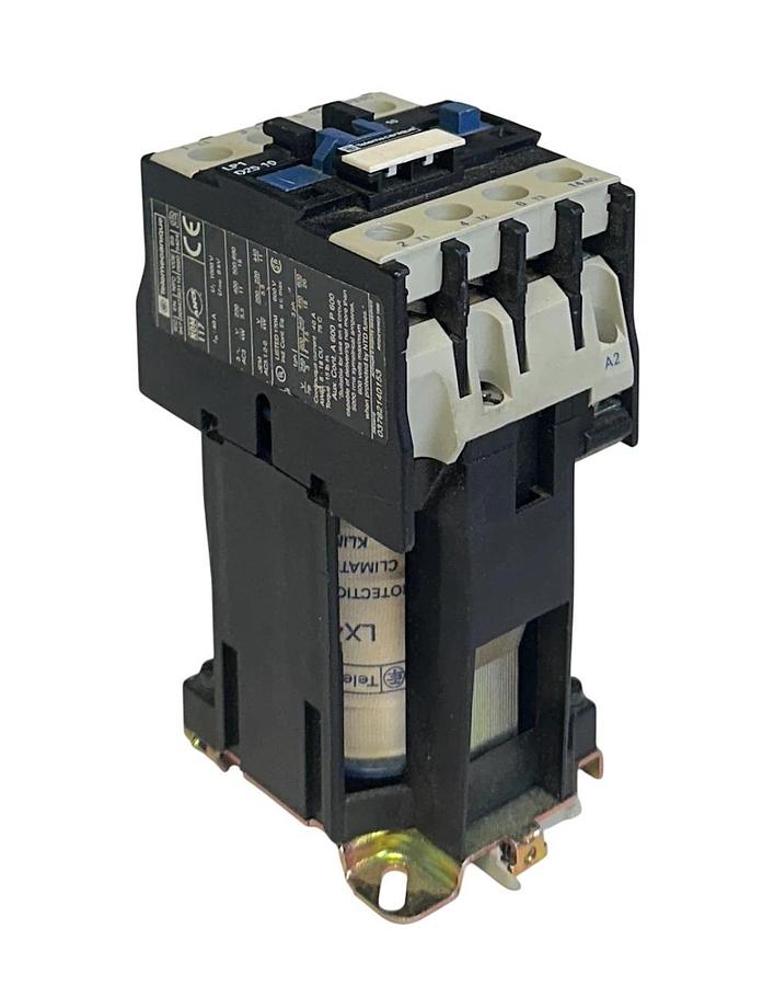 Used TELEMECANIQUE LP1D2510BD CONTACTOR 3-POLE 25A 24VDC COIL LP1 USNP