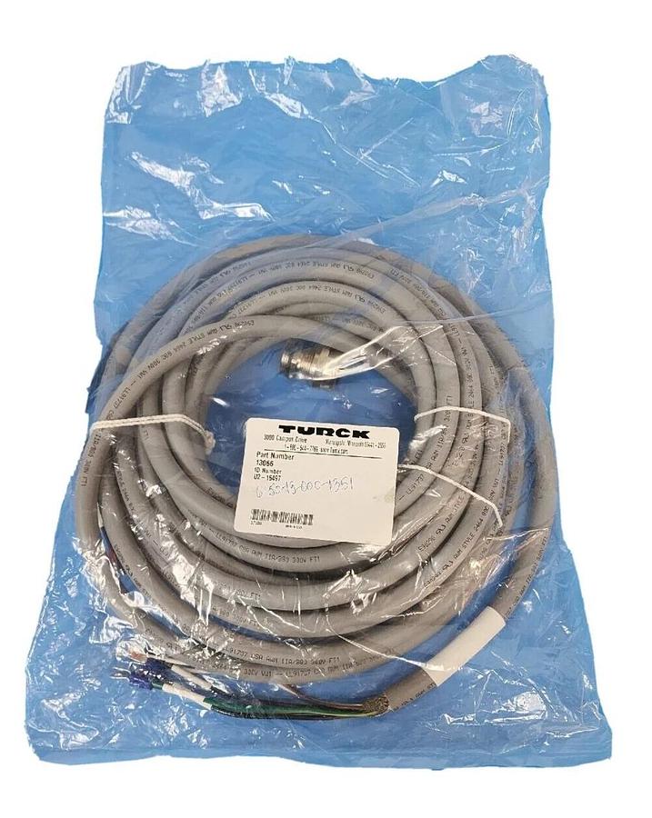 Used NEW TURCK 13066 CABLE ID NUMBER U2-16497