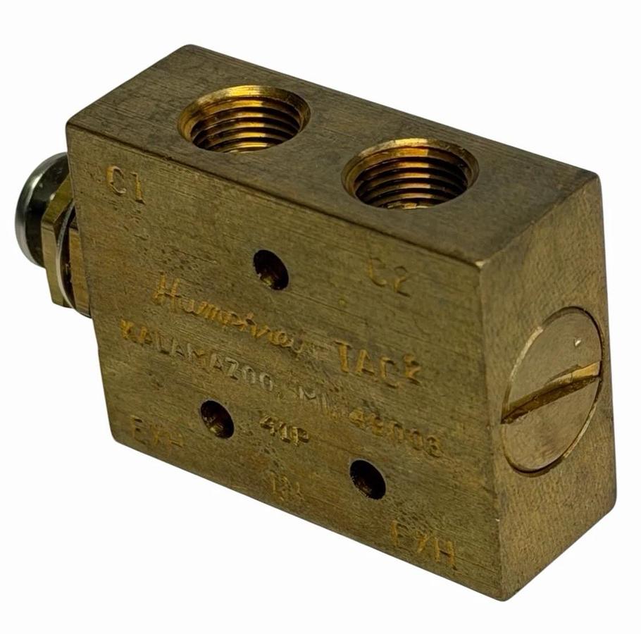 Used NEW HUMPHREY 41P MINIATURE PUSH BUTTON AIR VALVE