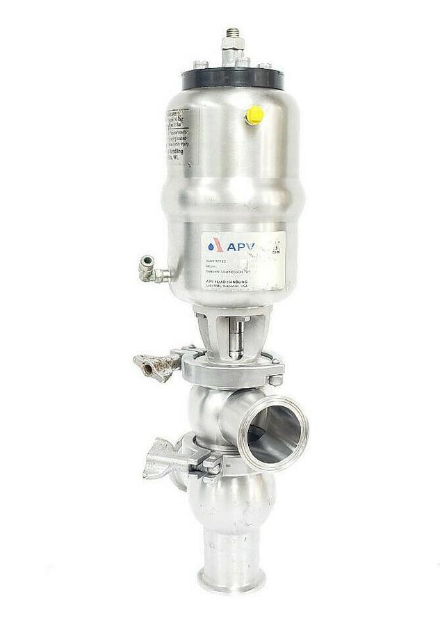 Used APV SW43T20B1E3TTT SINGLE SEAT VALVE, 70-150PSI, 5-10BAR, SERIES SW4