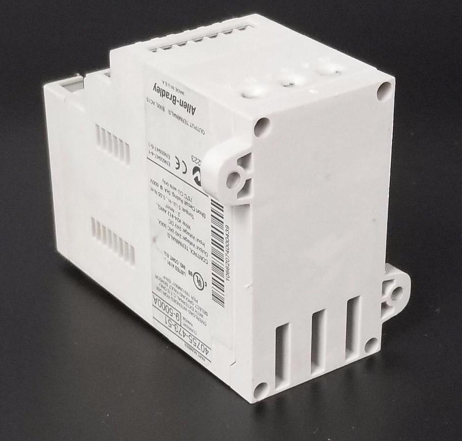 Used ALLEN BRADLEY 40755-473-51 DEVICENET 4075547351, CURRENT RANGE: 9-5000A, SER. A