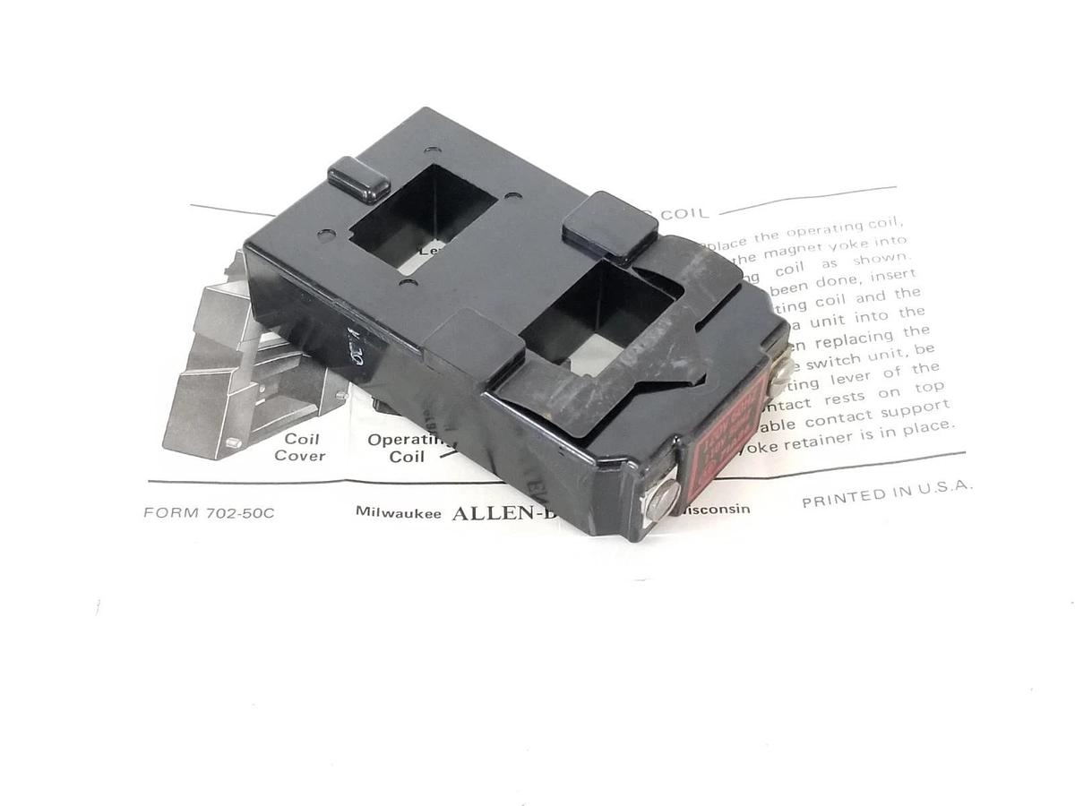 Used NIB ALLEN BRADLEY 71A86 COIL SER. K SIZE 1 120V/60HZ 110V/50HZ
