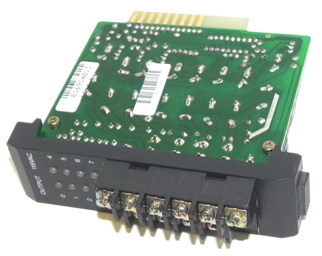 Used REPAIRED GE FANUC IC610MDL175B OUTPUT MODULE 115VAC, 8 CIRCUITS