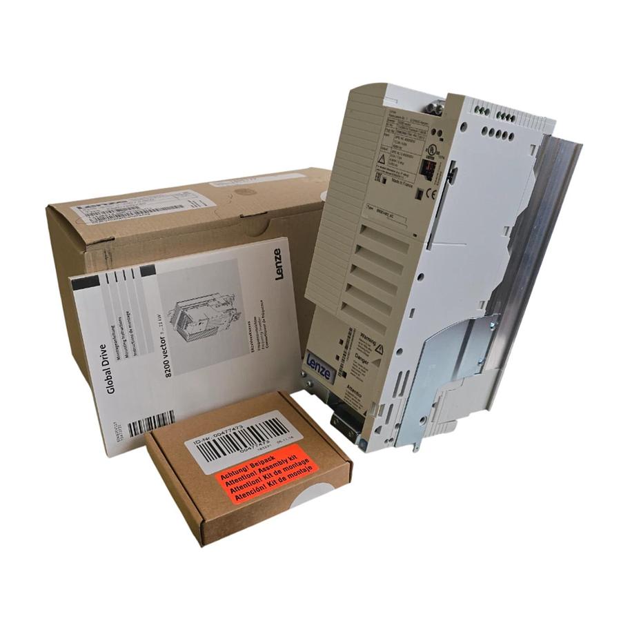 LENZE E82EV402_4C / E82EV402K4C VER. 4A39 8200 VECTOR INVERTER 4kW 13436514 NSMP
