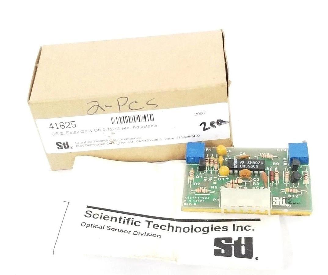 Used STI 41625 CS-2, DELAY ON & OFF 0.12-12 SEC. ADJUSTABLE, 17121