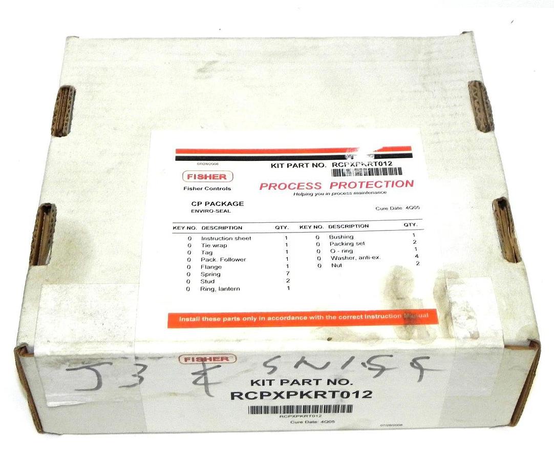 Used NEW FISHER RCPXPKRT012 KIT