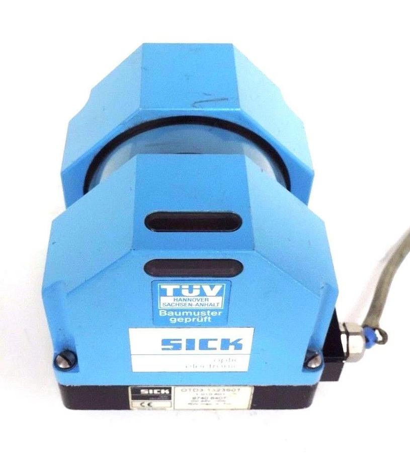 Used SICK OPTIC OTD3-1323S01 OPTOTRAP SENSOR 9740 6407, 10W, 24V, OTD31323S01