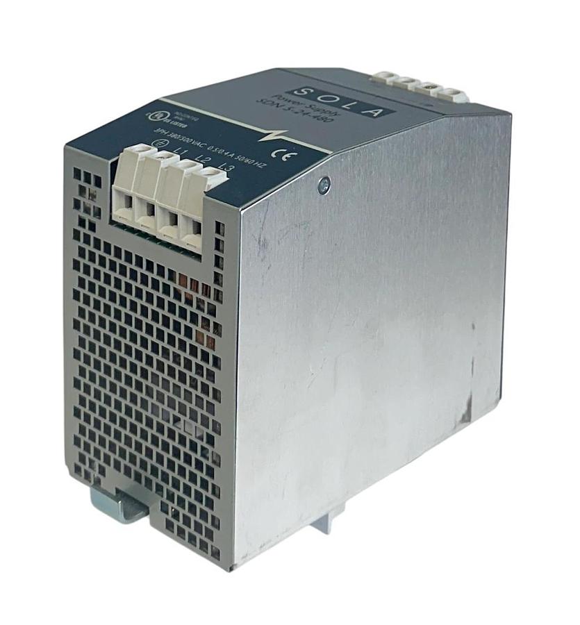 SOLA SDN 5-24-480 / SDN524480 HEVI-DUTY POWER SUPPLY 380/500VAC INPUT 24VDC NSNP