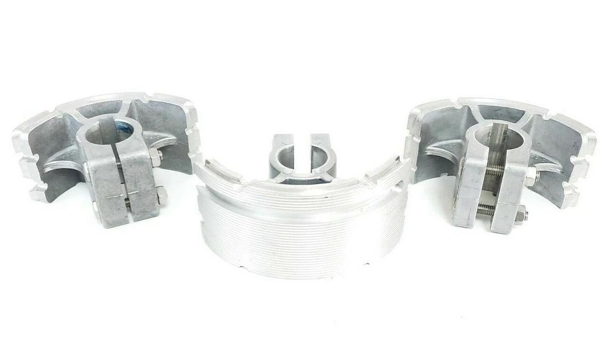 Used LOT OF 3 KRONES 1-02480009-0 ALUMINUM PALLET BODIES 1024800090