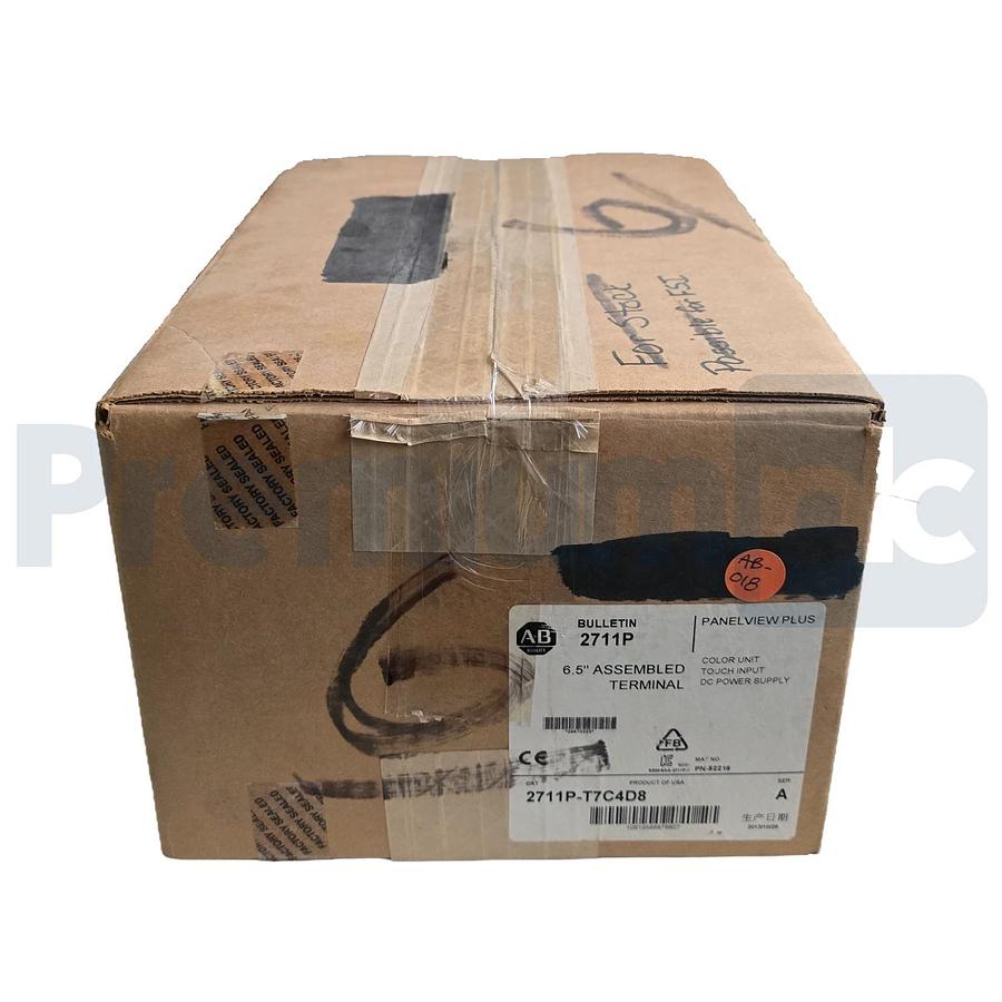 Allen-Bradley 2711P-T7C4D8 /A + RP8D PanelView Plus 6 700 Terminal 6.5" 24V NSMP 615284494737