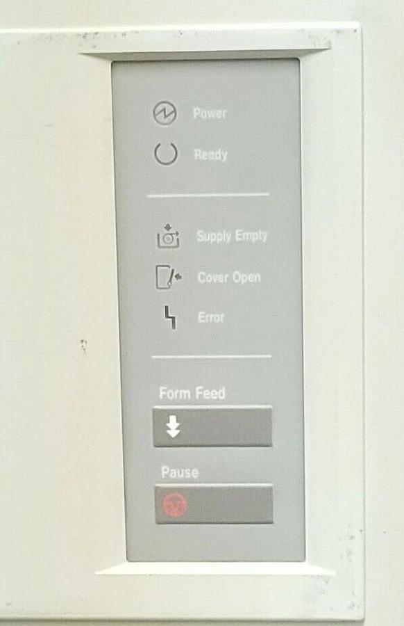 Used RJS IP8400V THERMABAR VERFIED PRINTING SYSTEM TB-285 PRINTER