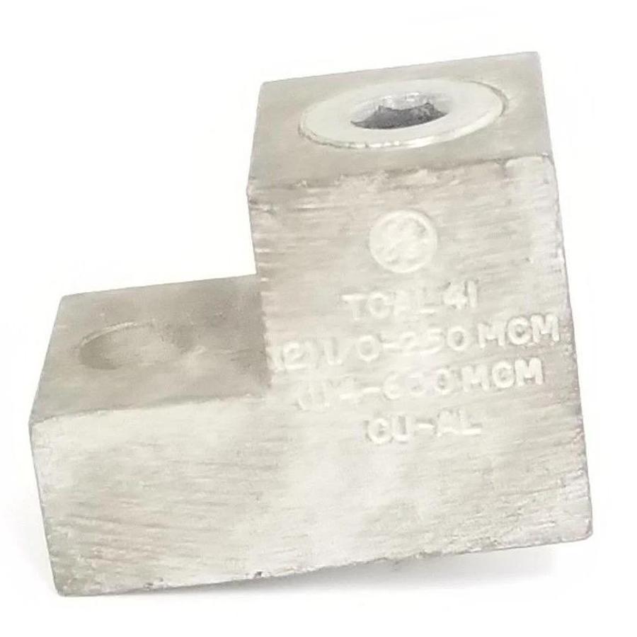 Used GENERAL ELECTRIC TCAL41 TERMINAL LUG (2) I/O-250 MCM (1) 4-600MCM CU-AL