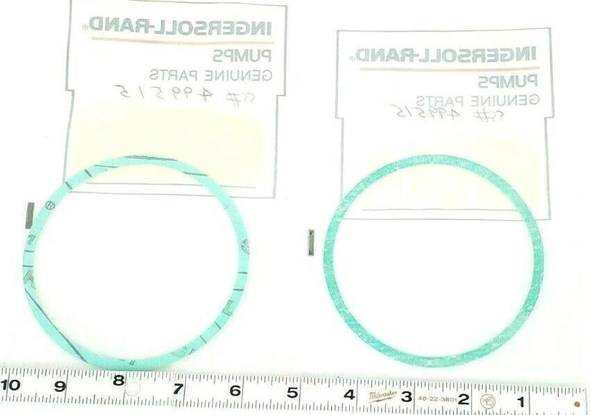 LOT OF 2 NEW INGERSOLL-RAND 2584A40X36SB001-NTL/SYN GASKETS 60636628