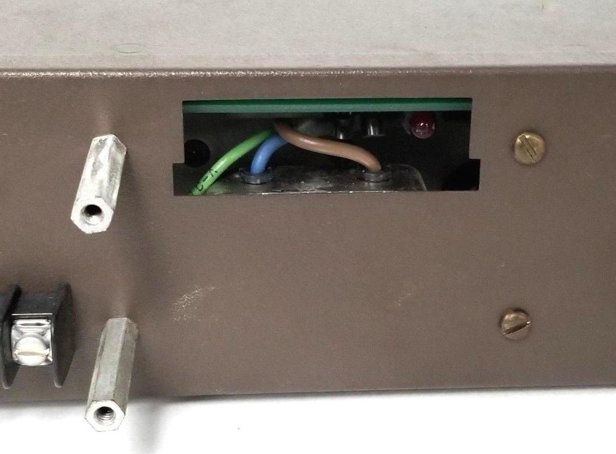 Used GENERAL ELECTRIC IC600PM506A CPU POWER SUPPLY 115VAC NO RED CAP IC600PM506