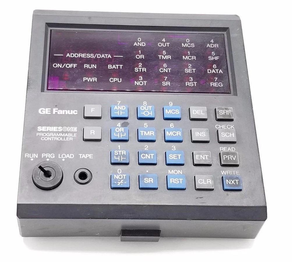 Used GE FANUC IC610PRG105B HANDHELD PROGRAMMER (NO KEYS)