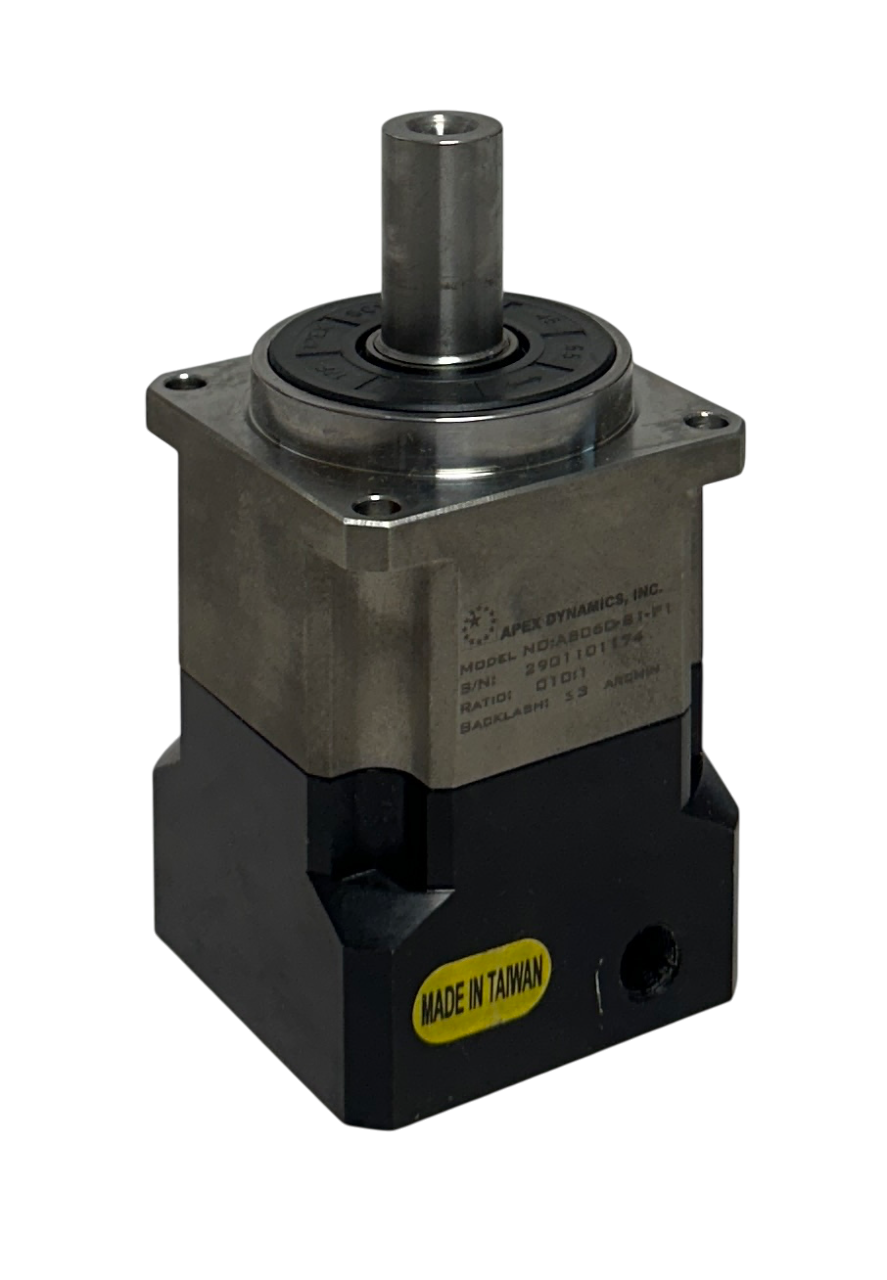 Used APEX DYNAMICS AB060-S1-P1 / AB060S1P1 HIGH-PRECISION PLANETARY GEARBOX 10:1 USNP