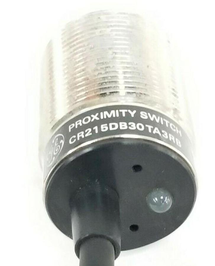 Used NEW GENERAL ELECTRIC CR215DB30TA3RB PROXIMITY SWITCH 10-30V DC (NO HARDWAR)