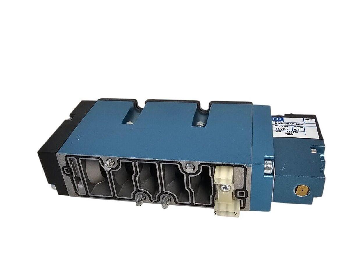 Used NEW MAC 93A-CAB-000-DM-DDAP-2DM SOLENOID VALVE W/ DMB-DDAP-2DM