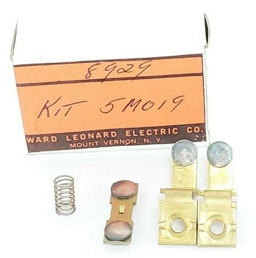 Used NIB WARD LEONARD ELECTRIC CO. 5M019 CONTACT KIT