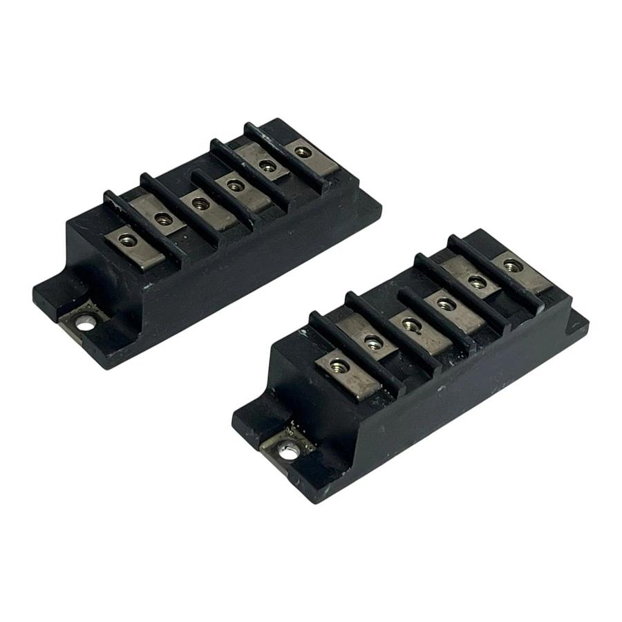 Used Lot of 2 Fuji Electric EVK71-050 Darlington Transistor Modules 75A 500V Used
