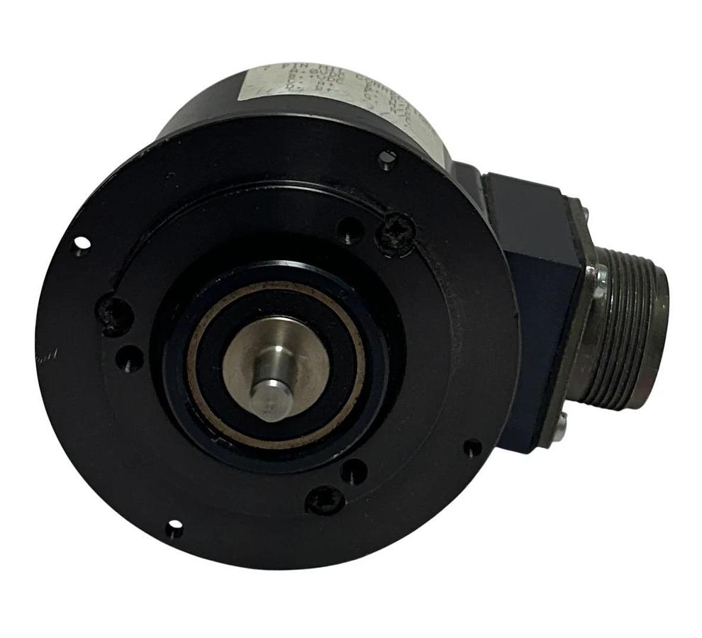 Used HOHNER H-0057CB / H0057CB ROTARY SHAFT ENCODER 7-PIN MIL CONNECTIONS USNP