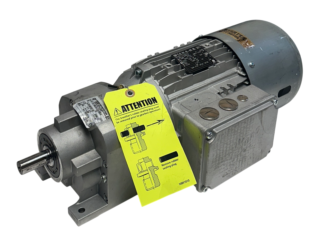 Used NORD SK 172.1-90LH/4 CUS BRE20 / SK 90LH/4 CUS BRE20 HL GEAR MOTOR 5.14:1 NSNP
