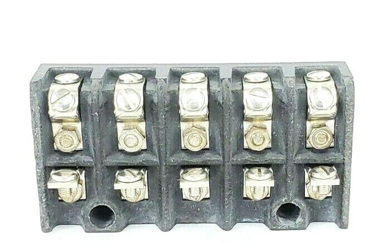 Used NEW ALLEN-BRADLEY X-49662 CONTACT BLOCK, SIZE 1, 5NO, X49662