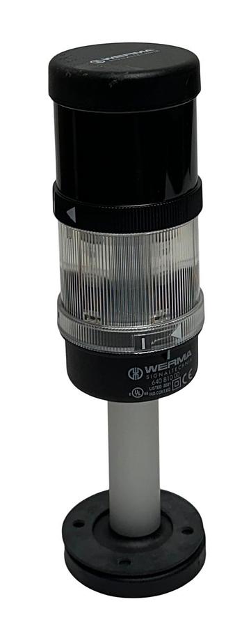 WERMA 640 810 00 / 641 400 00 / 645 820 75 STACK LIGHT / SIREN ASSY CLEAR NSNP