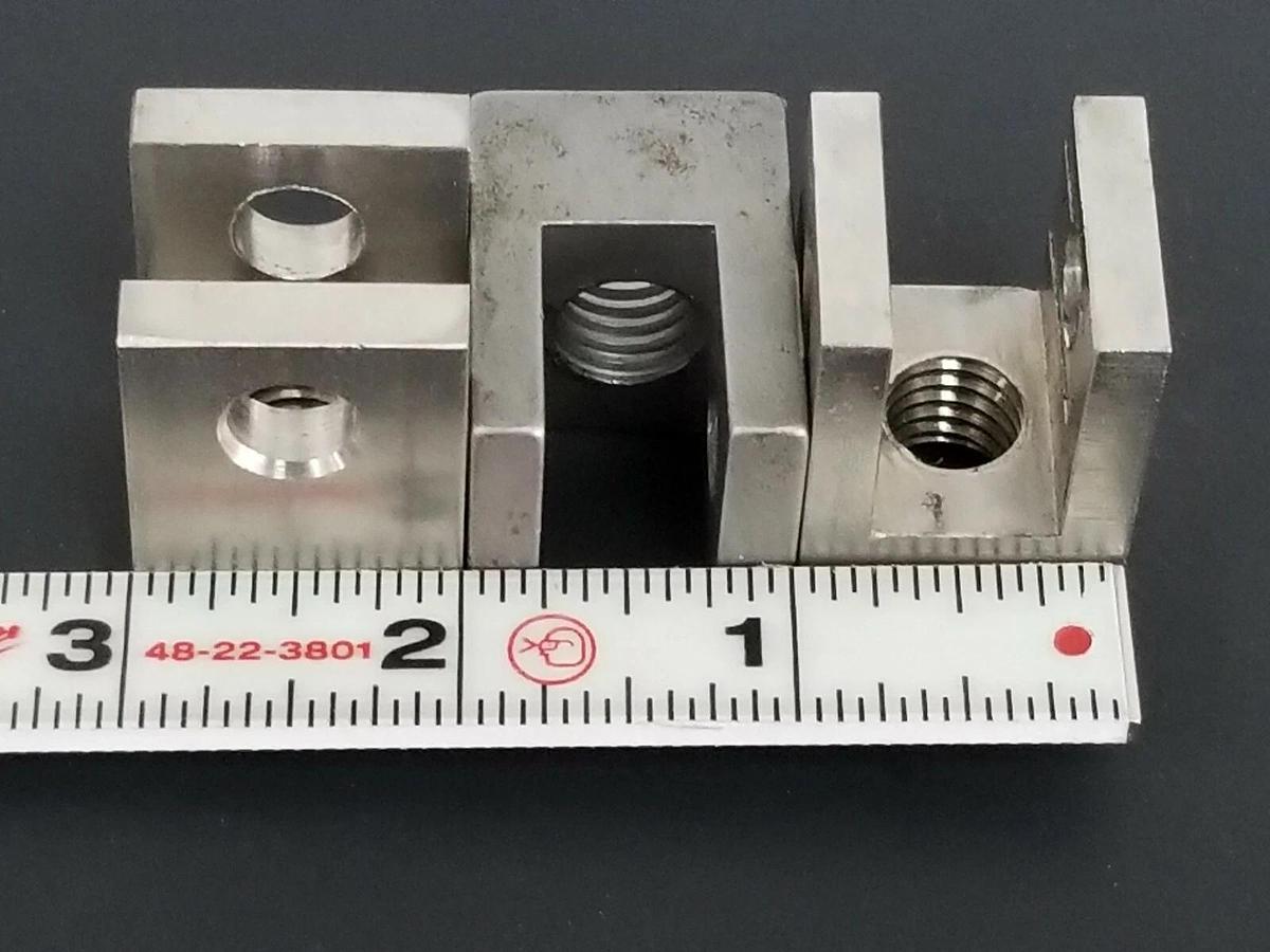 LOT OF 3 NEW GENERIC GGG2-4C3 YOKE AIR CYLINDER PIVOTS 1X1" TJL GGG24C3
