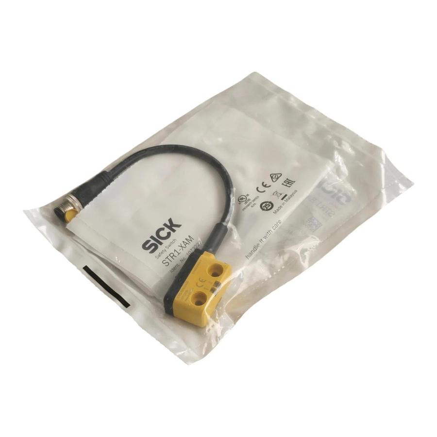 Used SICK STR1-SAMU0AC8 | 1073204 Non-Contact Safety Switch RFID Proximity Switch F/S