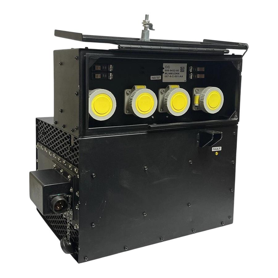 Used Large Industrial Portable Power Distro Box 4x Crouse-Hinds CH316RAW – Heavy Duty
