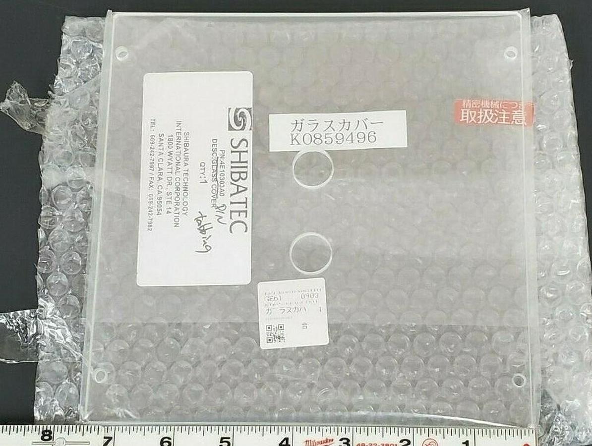 Used NEW SHIBATEC / SHIBAURA 4E10303A0 GLASS COVER K0859496