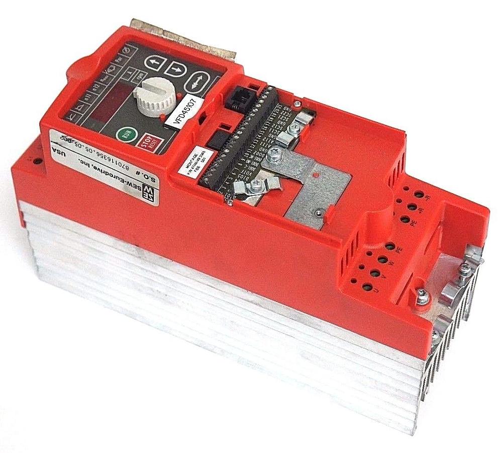 Used SEW EURODRIVE MC07 A008-5A3-4-00 MOVITRAC DRIVE FREQUENCY INVERTER VFD45107