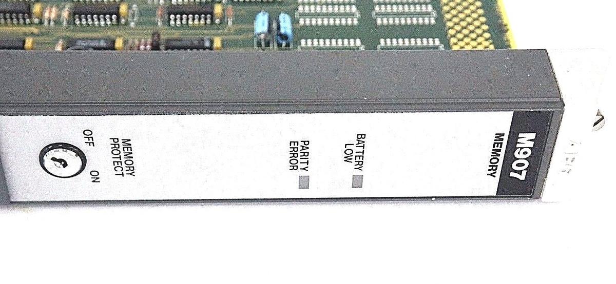 Used AEG MODICON M907-122 MEMORY MODULE REV A14, PCB M907-100 REV A2