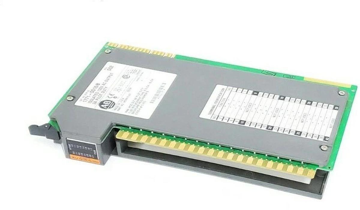 Used ALLEN-BRADLEY 1771-OD16 SER. B ISOLATED 120V AC OUPUT MODULE 1771-OD16/B REV D02