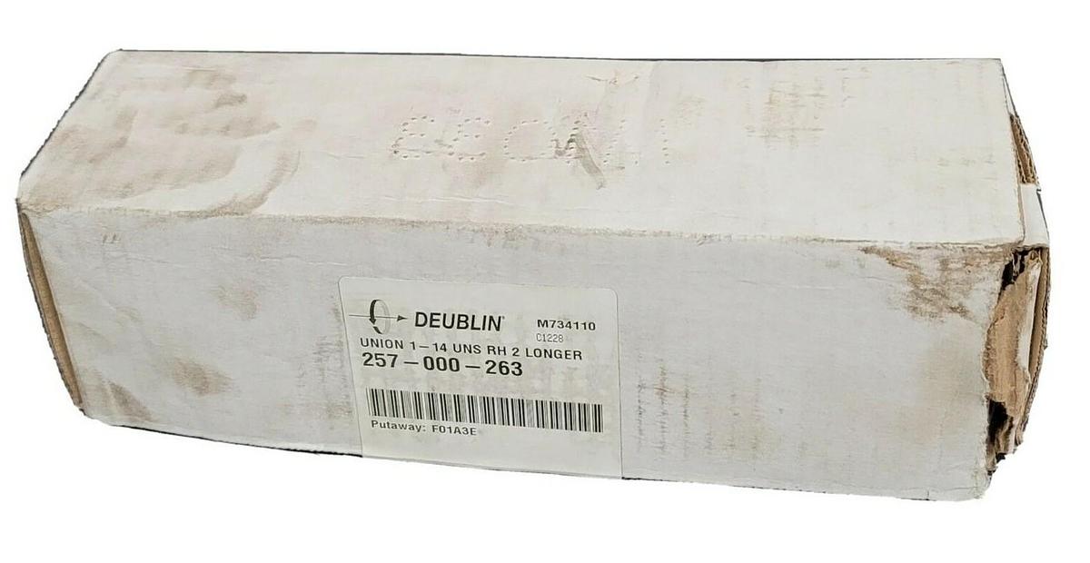 NEW DEUBLIN 257-000-263 ROTARY UNION 257000263 M734110