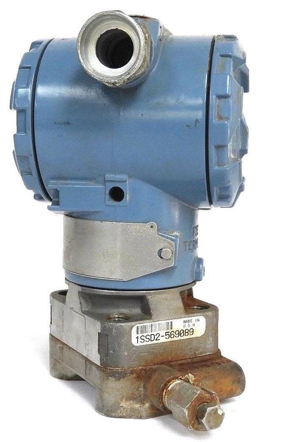 Used ROSEMOUNT 3051CD2A52A1AE5 SMART FAMILY HART TRANSMITTER 10.5-55 VDC