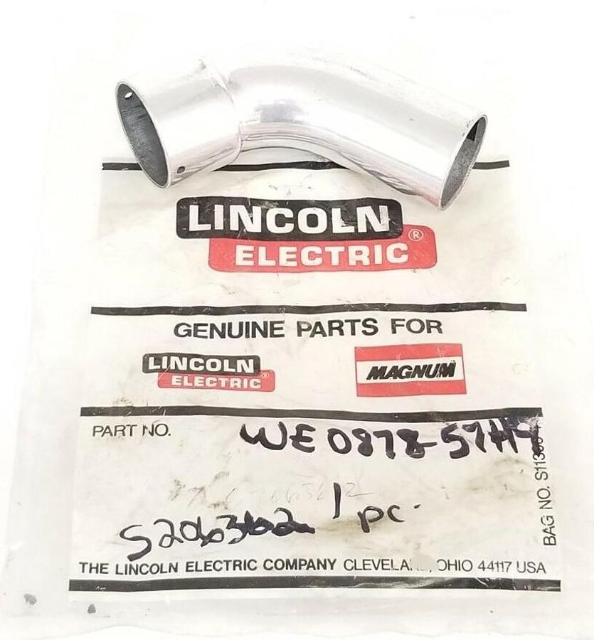 LINCOLN ELECTRIC WE 0878-57H9 ELBOW FITTING, 45 DEG, S206362, WE087857H9