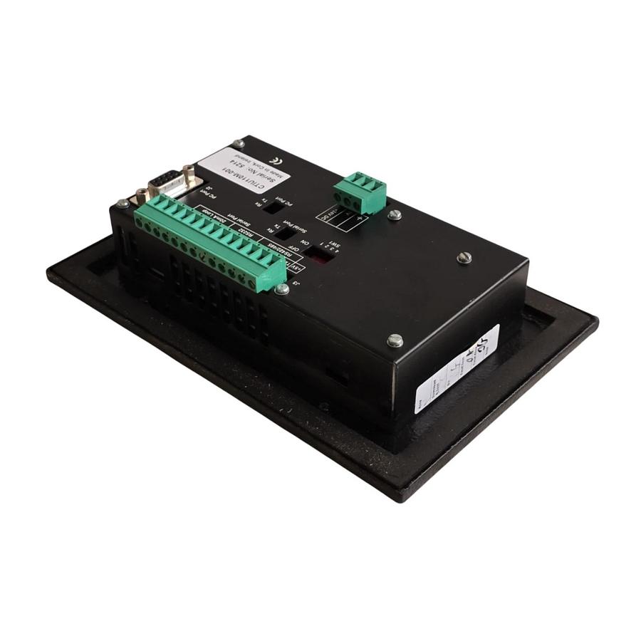 Used CONTROL TECHNIQUES NIDEC CTIU110M-001 CTIU EASY INTERFACE KEYPAD 24VDC CTIU110