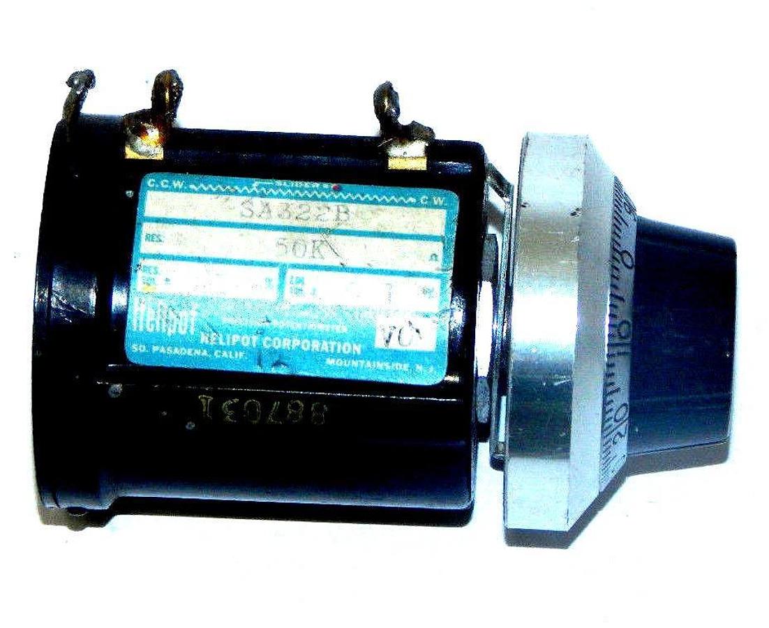 Used HELIPOT SA322B POTENTIONMETER 50K