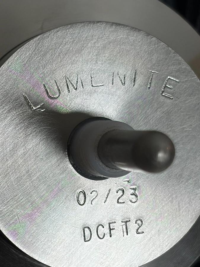 Used NEW Lumenite 2" Sanitary Tri-Clamp Level Probe 1.25" Rod w/ Type-J 20ft Cable